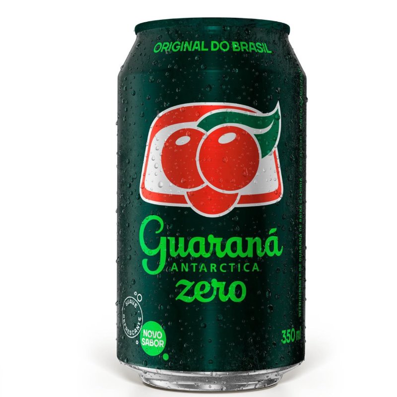 Guaraná antártica lata zero
